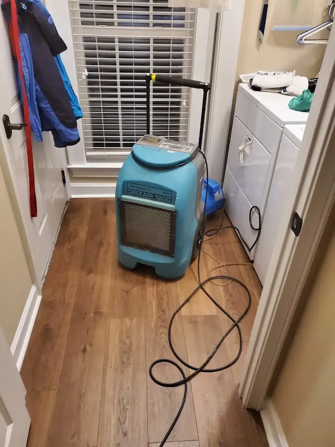 Commercial dehumidifier deployed for Flood Damage Cleanup in Thonotosassa