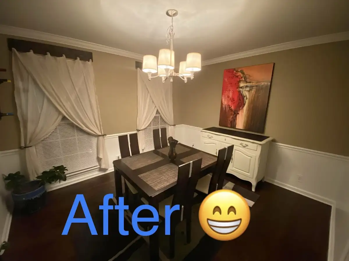 Professional dining room restoration after water damage in Thonotosassa